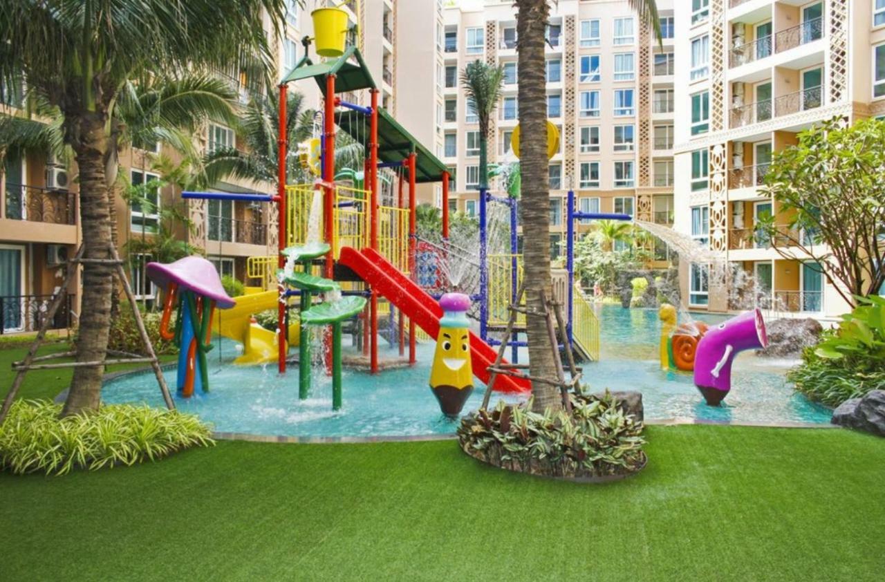 Atlantis Condo Resort Pattaya - Heaven For Family & Kids With Big Water Park 乔木提恩海滩 外观 照片
